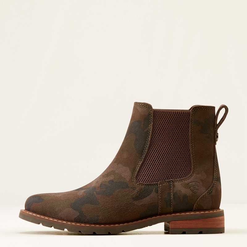 Ariat Wexford Chelsea Boot Camouflage Femme | MUO-38464561