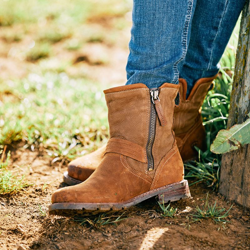 Ariat Savannah Waterproof Boot Roasted Toffee Femme | XCV-83137063