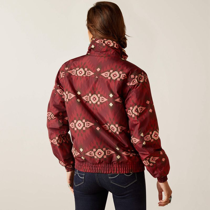 Ariat Chimayo Western Stable Jacket Alamo Print Femme | QXZ-93245857