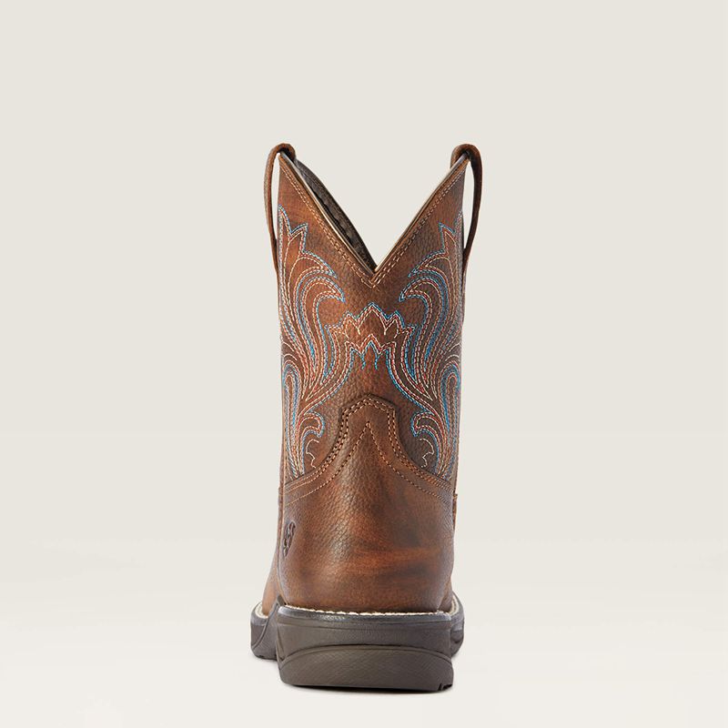 Ariat Anthem Round Toe Shortie Western Boot Cuivre Femme | MPH-62830901