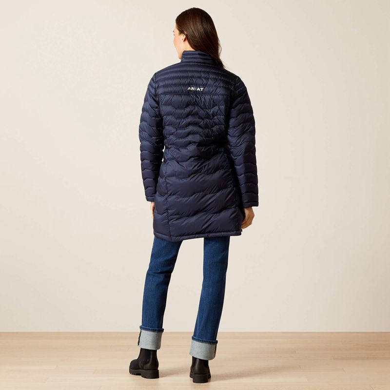 Ariat Ideal Down Coat Bleu Marine Femme | HKK-48396549