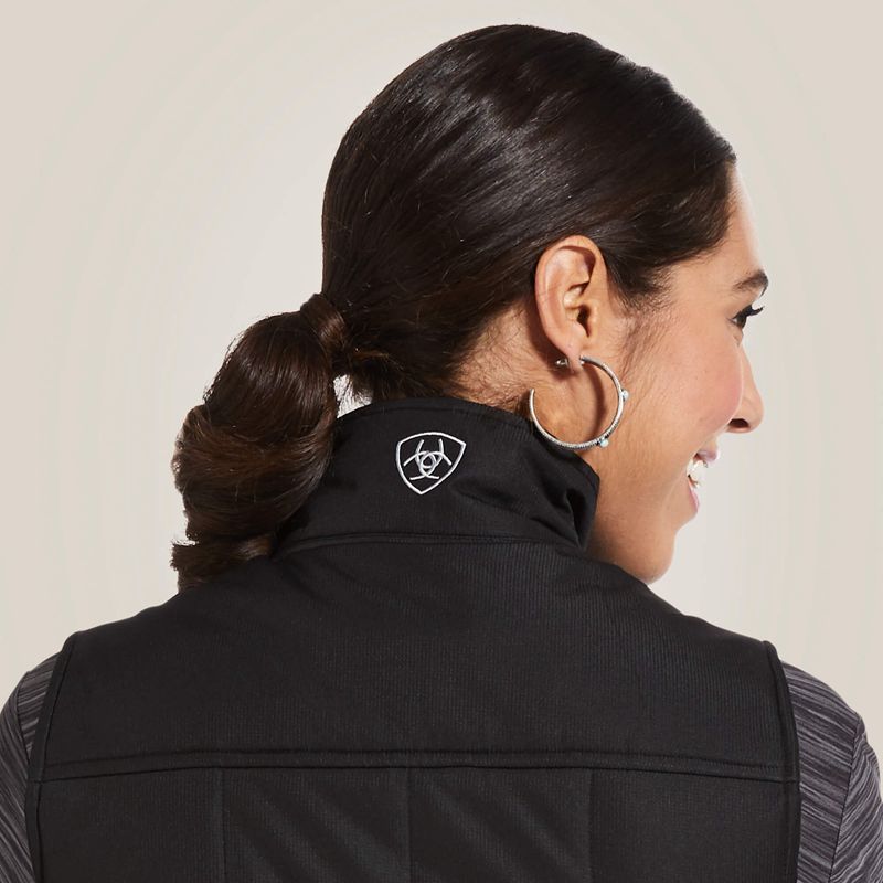 Ariat Crius Insulated Vest Noir Femme | AQM-83571859