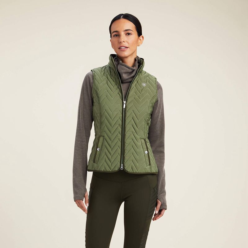 Ariat Ashley Insulated Vest Four Leaf Clover Femme | JTM-89934231