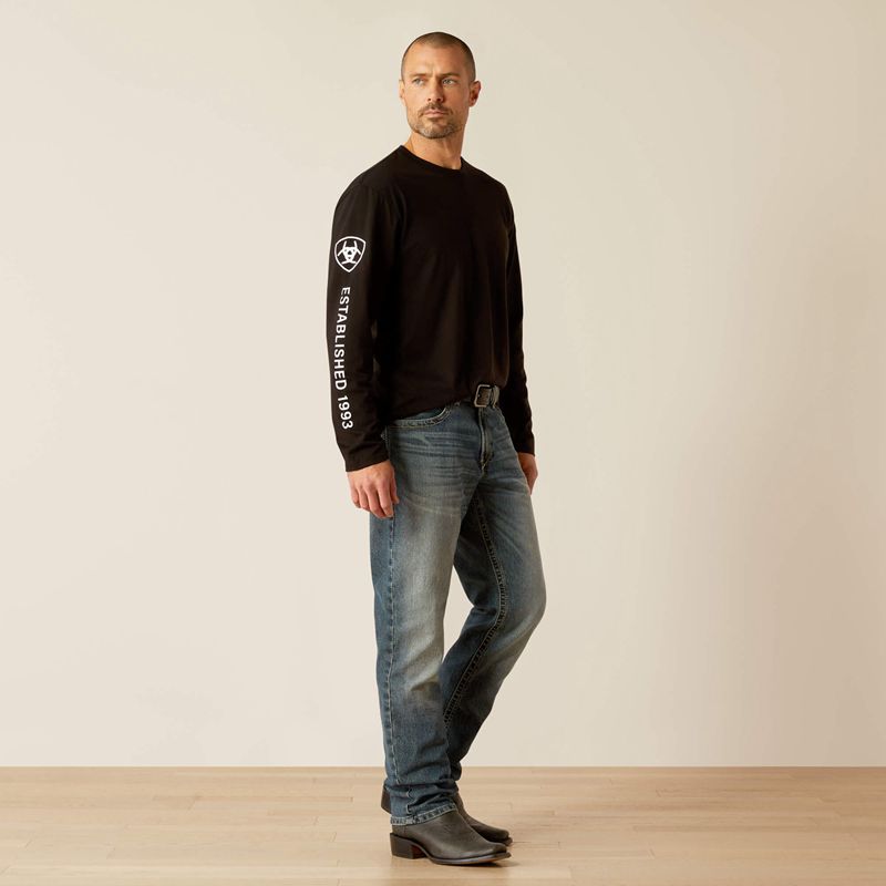 Ariat Elevated V2 T-Shirt Noir Homme | YZR-51195900