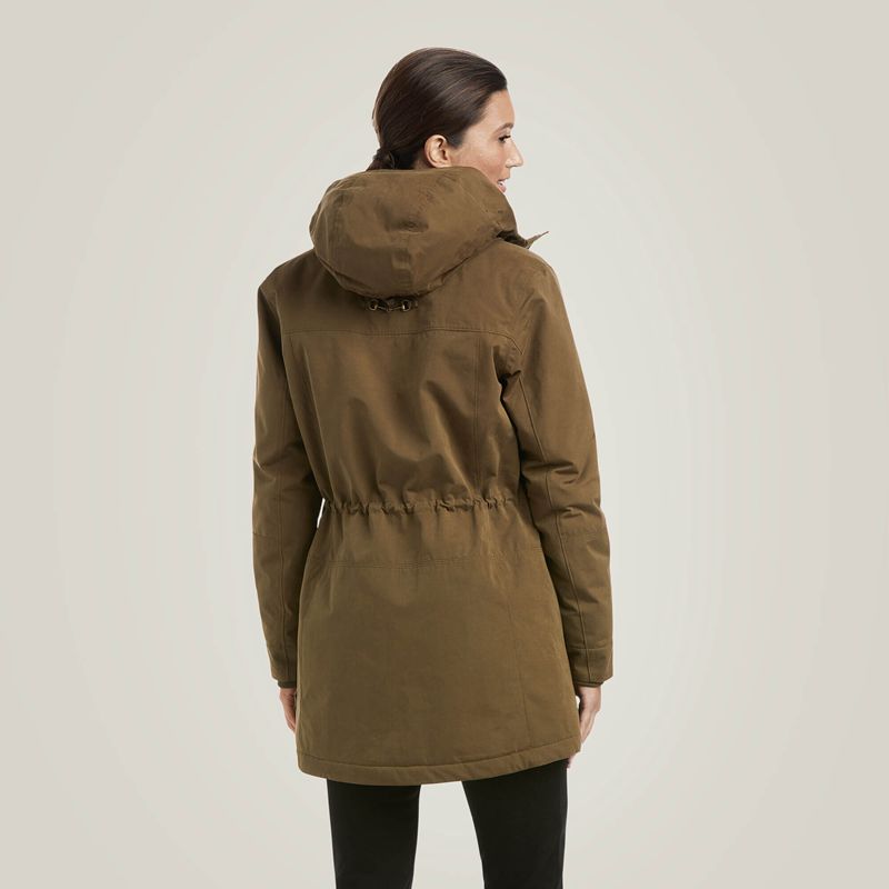 Ariat Argentium Parka Earth Femme | TIW-92836695