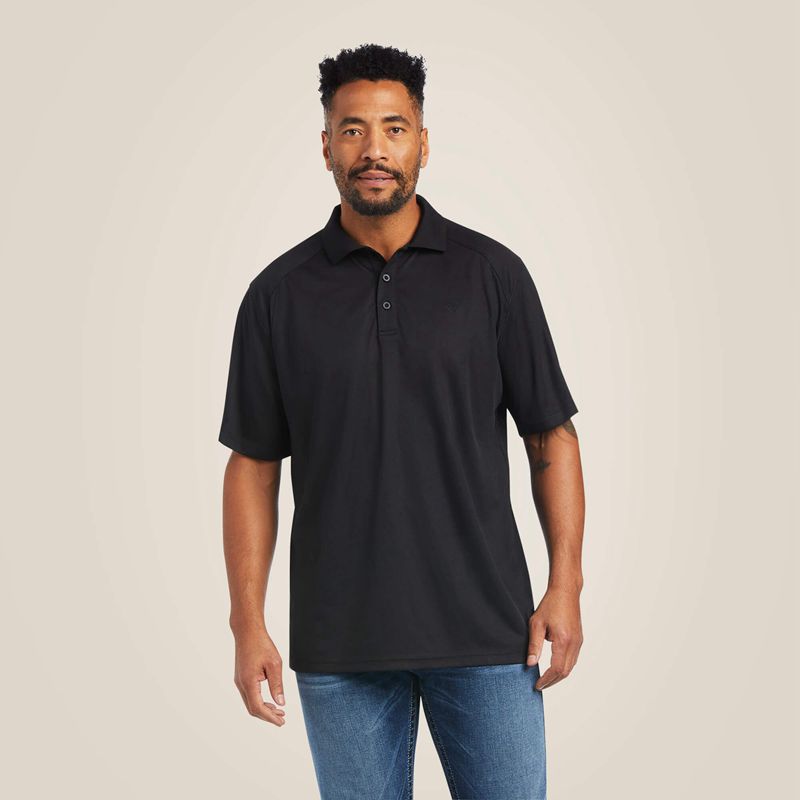 Ariat Ac Polo Noir Homme | MIH-15795079