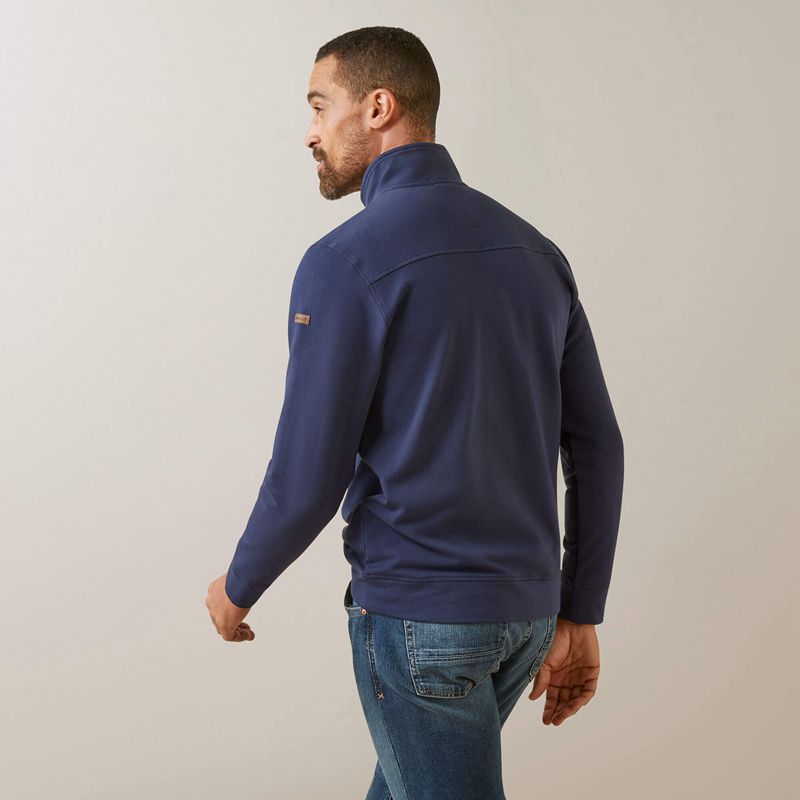 Ariat Kentfield Sweatshirt Bleu Marine Homme | FBF-53993279