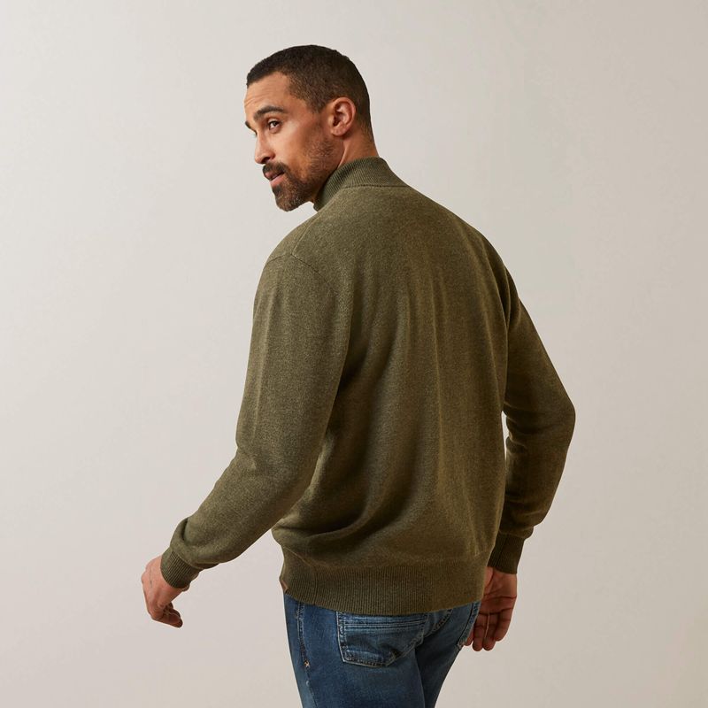 Ariat Bolinas Sweater Earth Homme | CKV-22501632