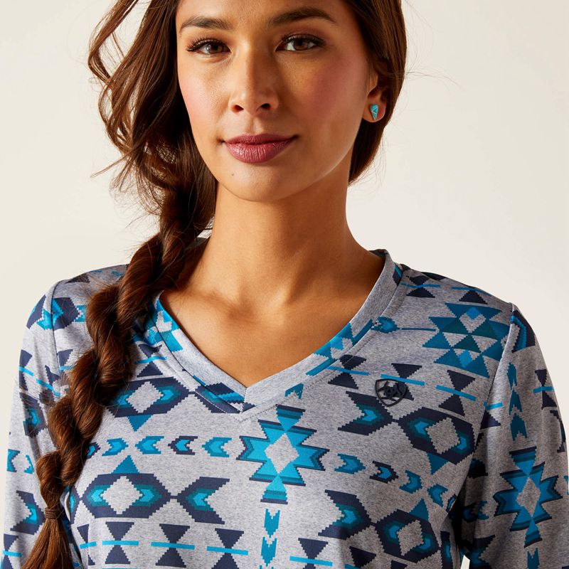 Ariat Laguna Top Riverton Print Femme | XHV-63556530