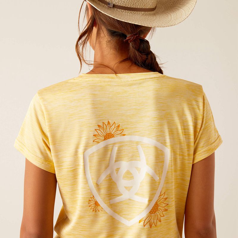 Ariat Laguna Logo Top Jojoba Femme | GFY-93616382