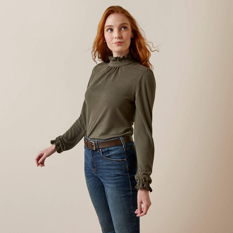 Ariat Inverness Top Earth Femme | SSY-65739074