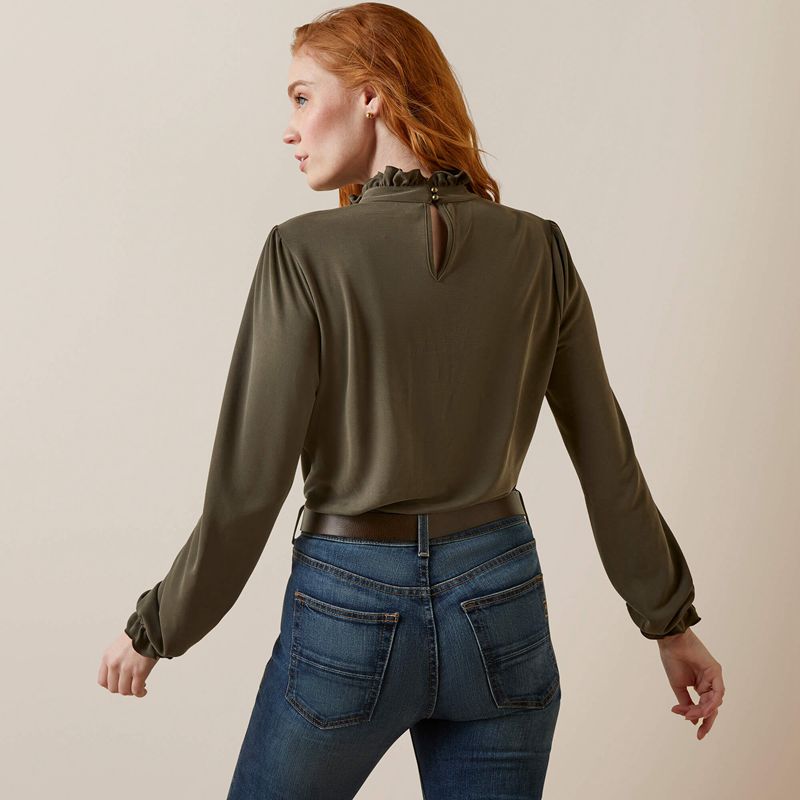 Ariat Inverness Top Earth Femme | SSY-65739074