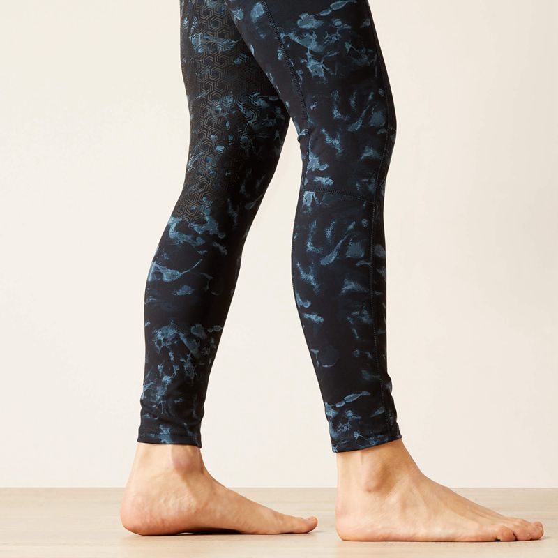 Ariat Eos Print Full Seat Tight Stormy Skies Femme | YGD-84303819