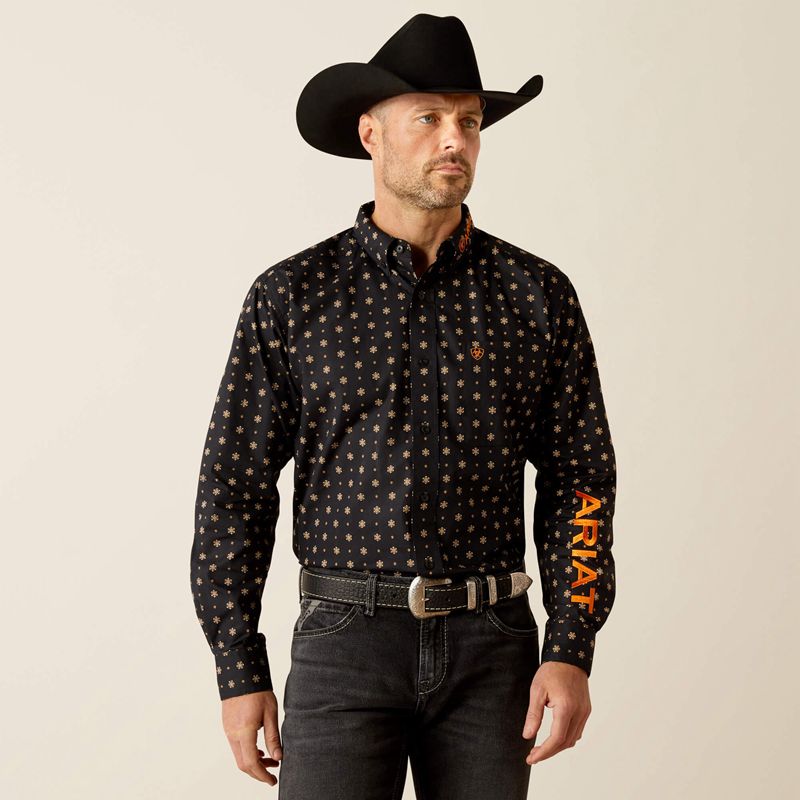 Ariat Team Kelvin Classic Fit Shirt Grise Homme | PZR-73576827