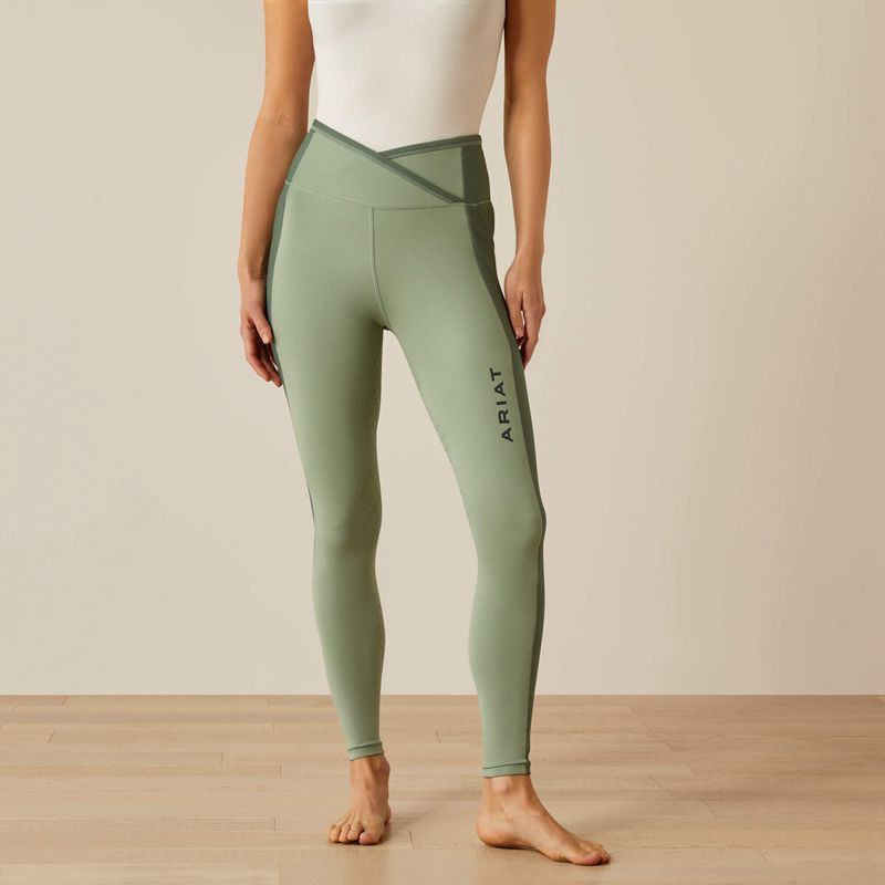 Ariat Eos Chic Half Grip Tight Lily Pad Femme | ABA-20365228