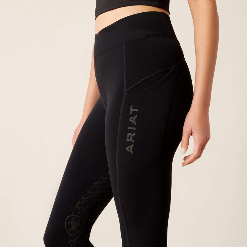 Ariat Avail Half Grip Tight Noir Femme | GMD-74619289