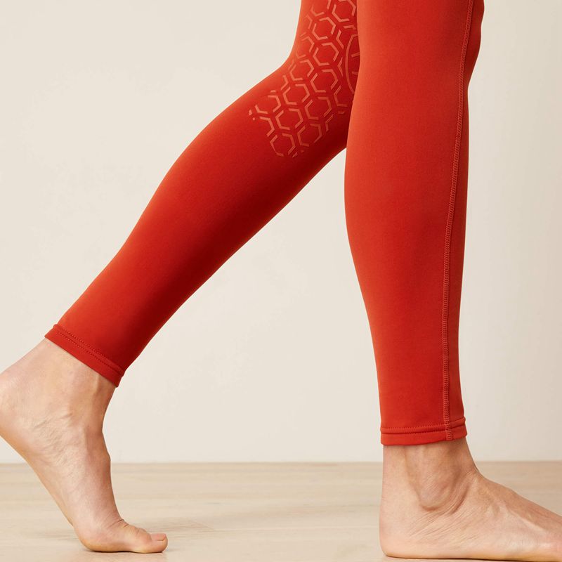 Ariat Avail Half Grip Tight Rouge Femme | WTC-55368438