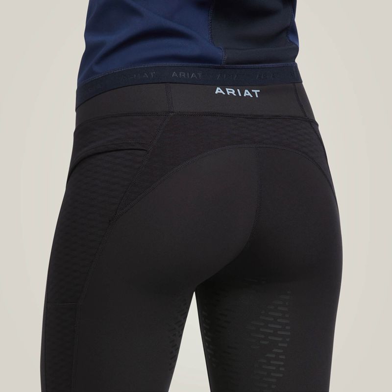 Ariat Ascent Half Grip Tight Noir Femme | SGY-62153045