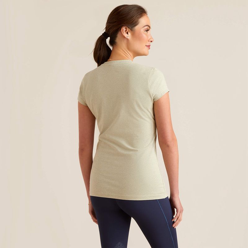 Ariat Posey T-Shirt Vert Femme | DSX-44927596