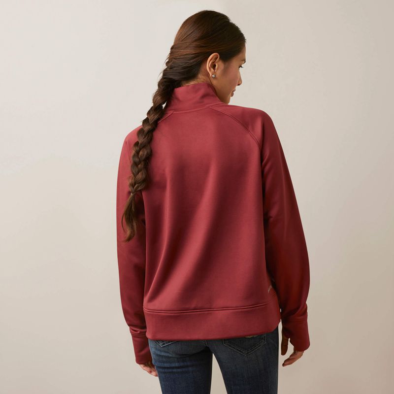 Ariat Tek Crossover Sweatshirt Burnt Russet Femme | BZV-16732315