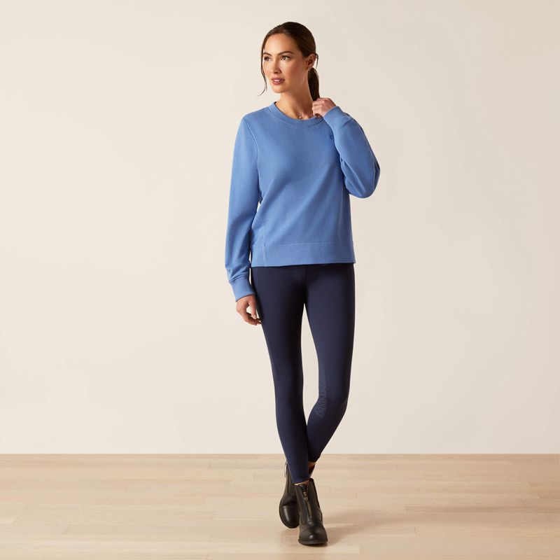 Ariat Memento Sweatshirt Bleu Femme | DRP-99079054