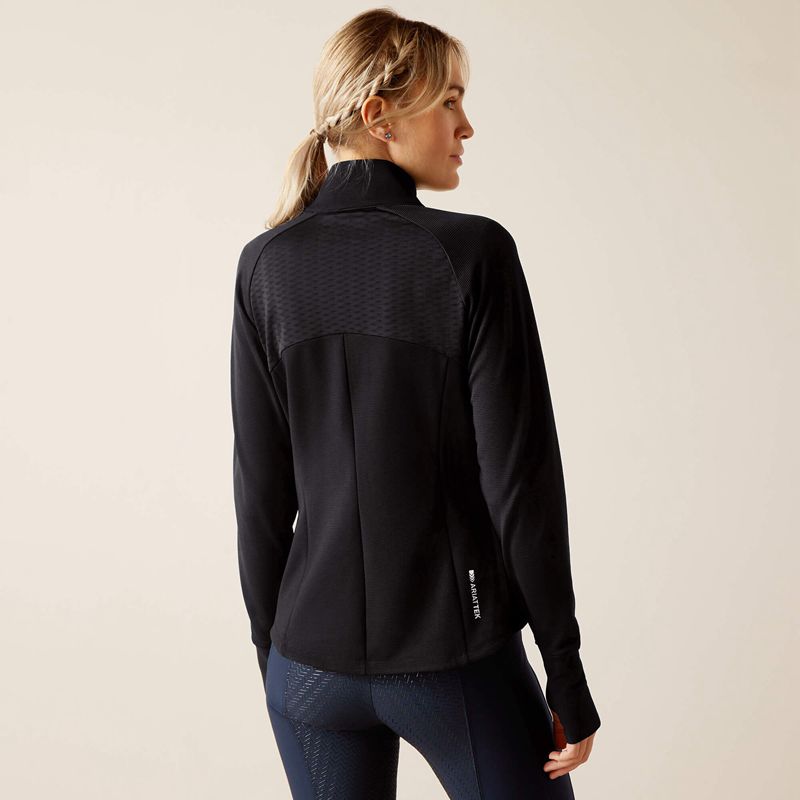 Ariat Bellatrix Full Zip Sweatshirt Noir Femme | FDV-94875000