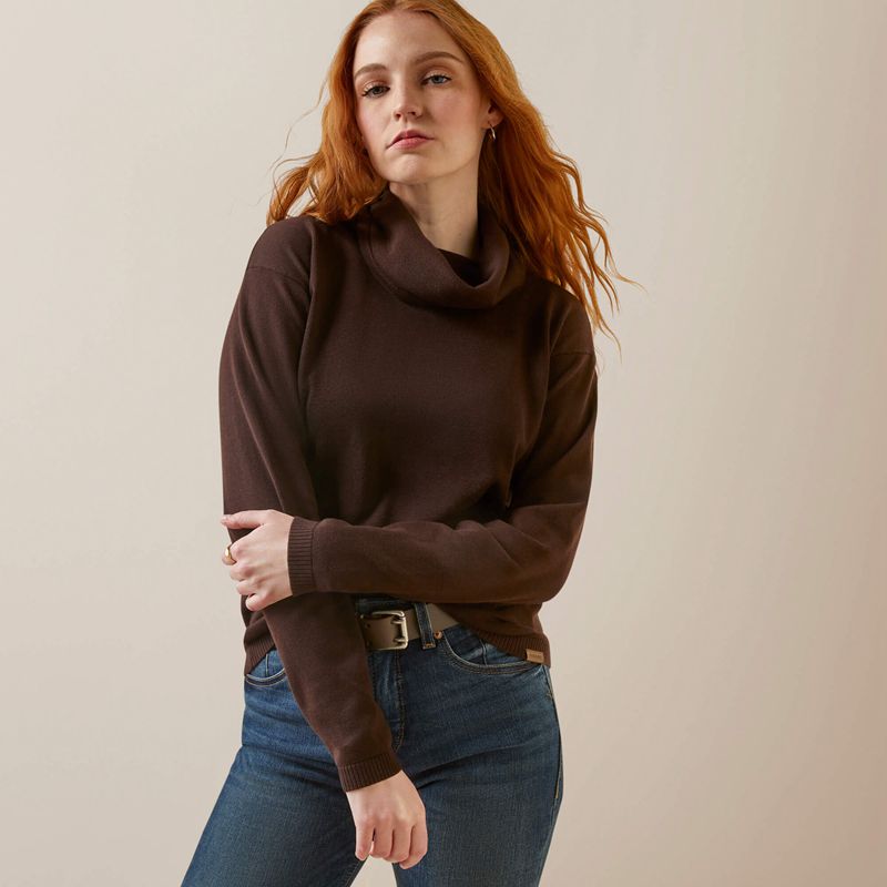 Ariat Lexi Sweater Mole Femme | SQJ-84505348