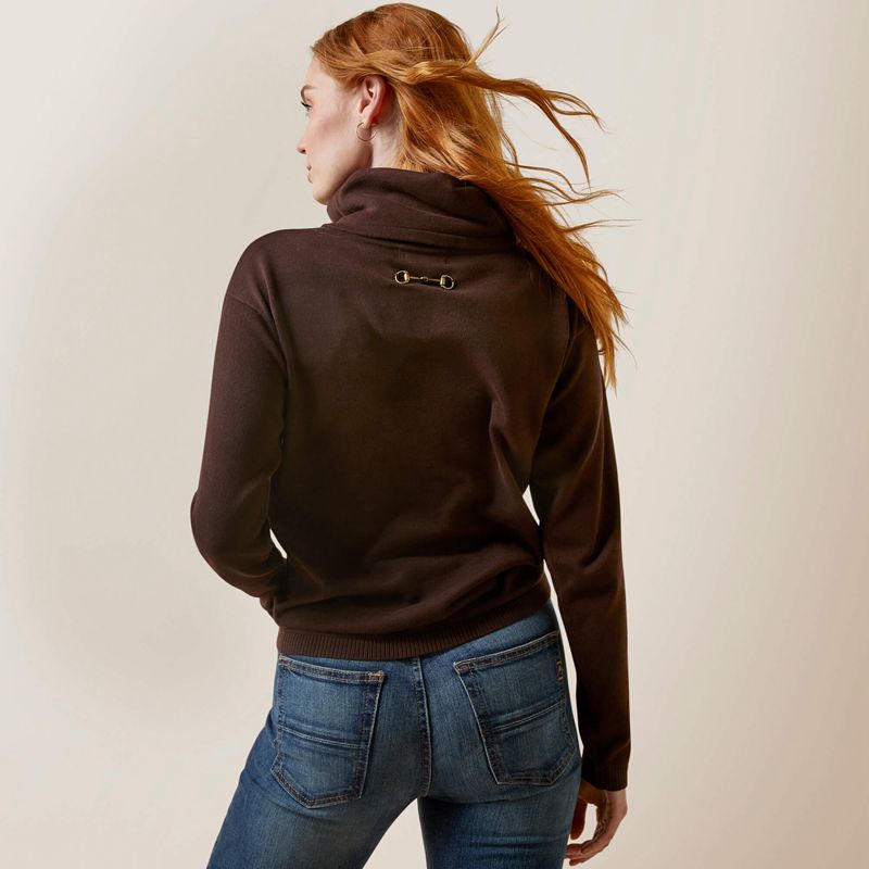 Ariat Lexi Sweater Mole Femme | SQJ-84505348