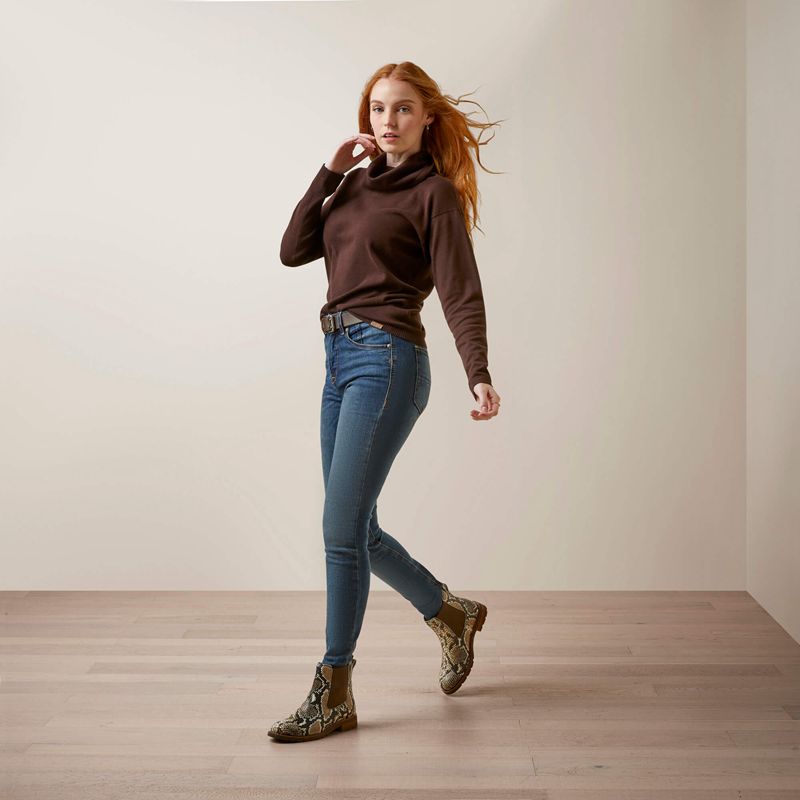 Ariat Lexi Sweater Mole Femme | SQJ-84505348