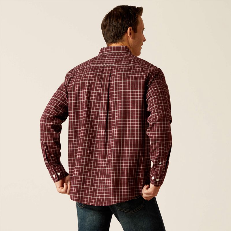 Ariat Clement Shirt Marron Homme | GXX-43319968