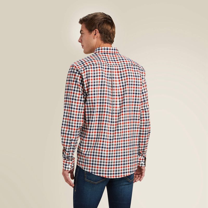 Ariat Clement Shirt Check Homme | UXW-37972039