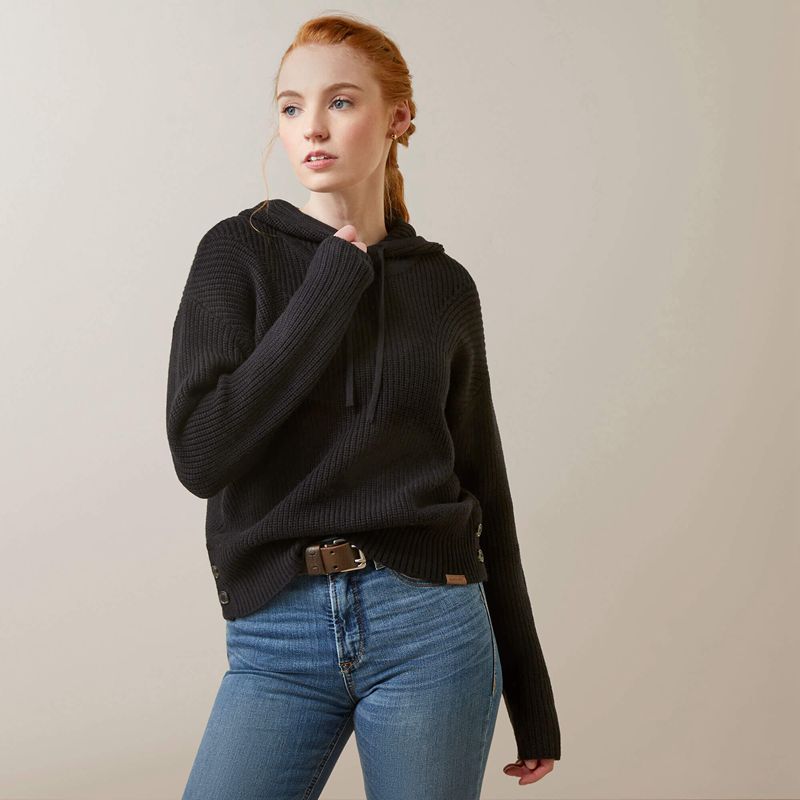 Ariat Los Altos Sweater Noir Femme | KVY-86237742