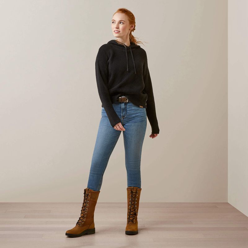 Ariat Los Altos Sweater Noir Femme | KVY-86237742