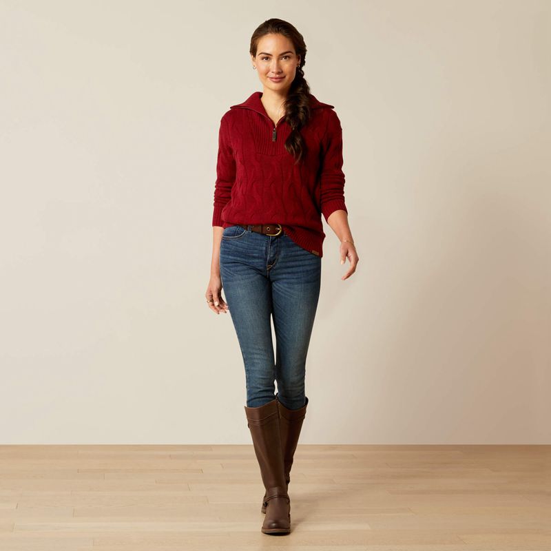 Ariat Alamere Sweater Rubaiyat Femme | WSZ-53417714