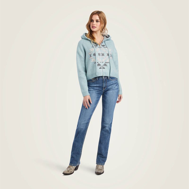 Ariat Agave Garden Sweater Arctic Femme | RIK-60241024