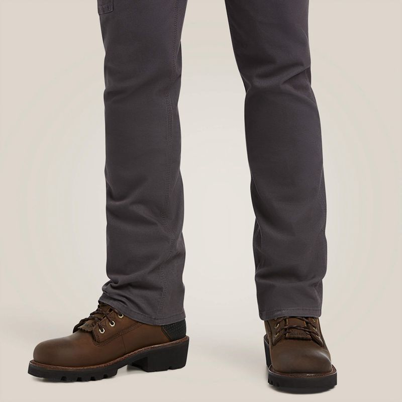 Ariat Rebar M7 Durastretch Made Tough Straight Pant Grise Homme | LIQ-92437793