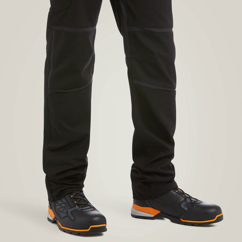 Ariat Rebar M5 Straight Durastretch Ripstop Cargo Straight Pant Noir Homme | EEC-59069169