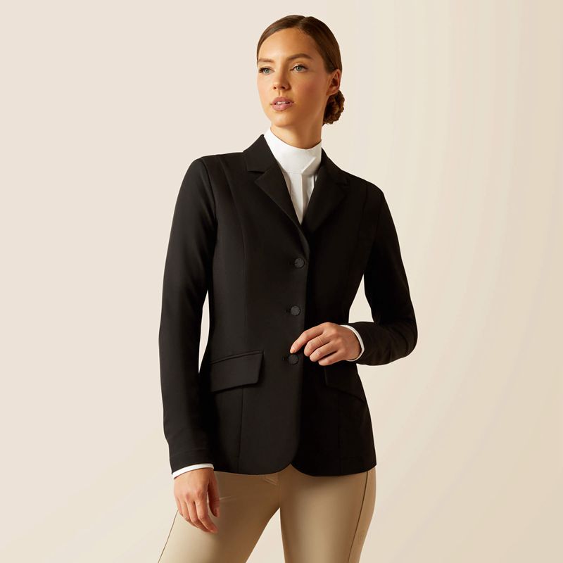 Ariat Infinite Show Coat Bleu Marine Femme | SFB-46008405