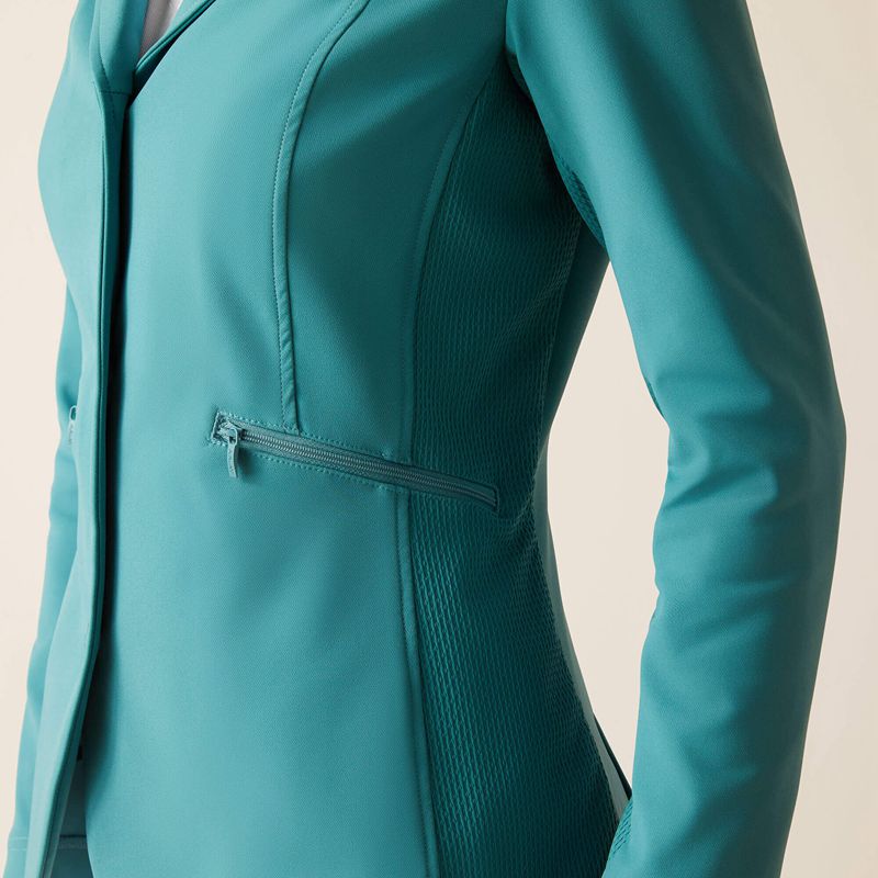 Ariat Galatea Show Coat Bleu Femme | CCT-55549785