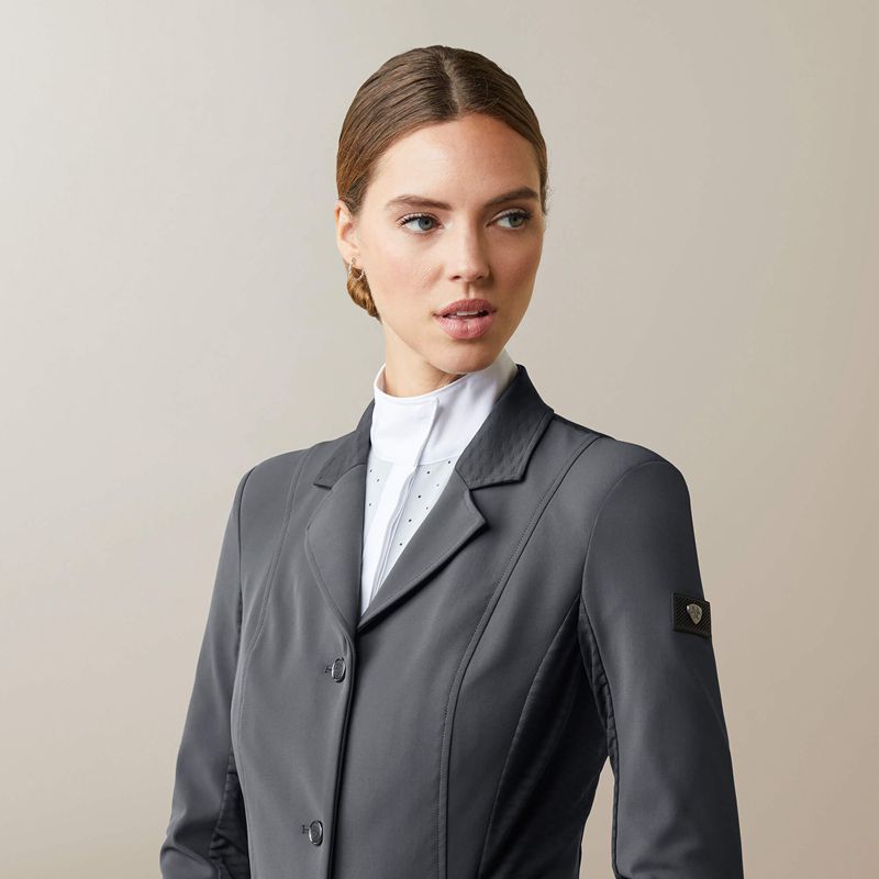 Ariat Galatea Bellatrix Show Coat Ebony Femme | PYF-59254793