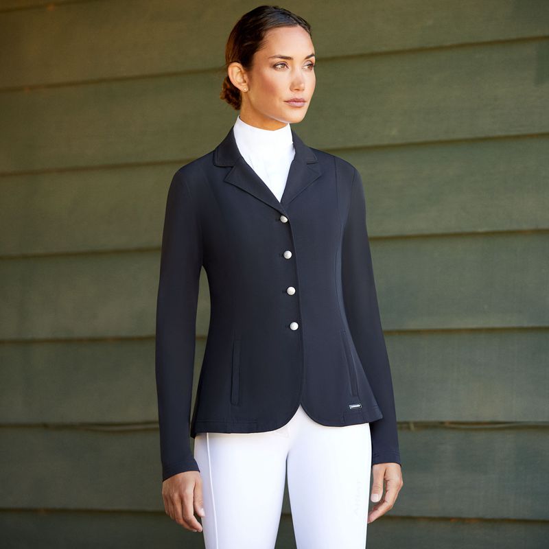 Ariat Artico Show Coat Noir Femme | XJE-87864496