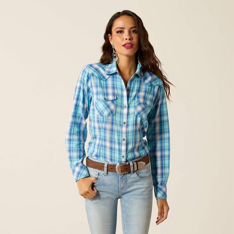 Ariat Xico Shirt Xico Plaid Femme | YPP-22223997