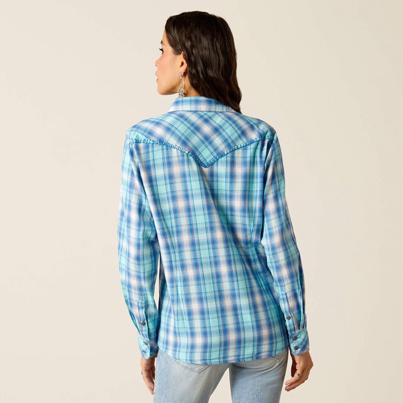 Ariat Xico Shirt Xico Plaid Femme | YPP-22223997