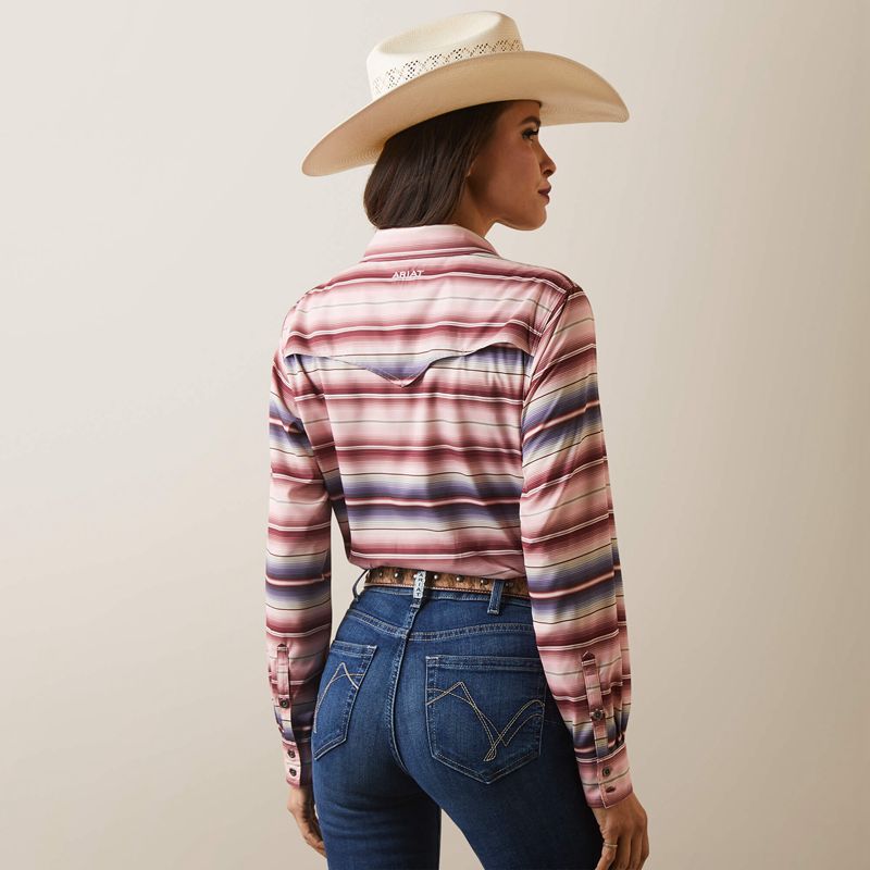 Ariat Western Venttek Stretch Shirt Reata Serape Femme | RUJ-62144052