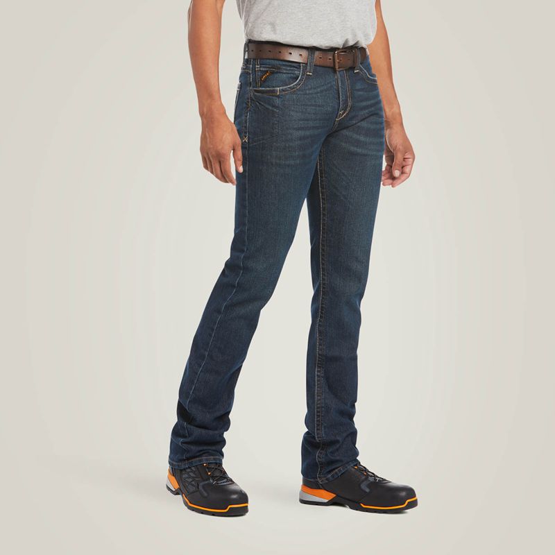 Ariat Rebar M7 Durastretch Edge Stackable Straight Leg Jean Bodie Homme | XWM-63472874