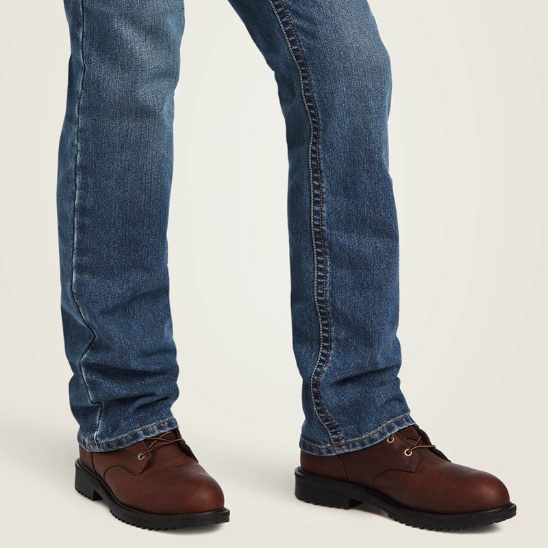 Ariat Rebar M7 Durastretch Edge Stackable Straight Leg Jean Rico Homme | TYS-55512224