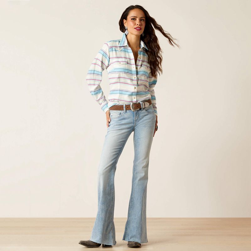 Ariat Rica Shirt Rica Jacquard Femme | JKU-71202426