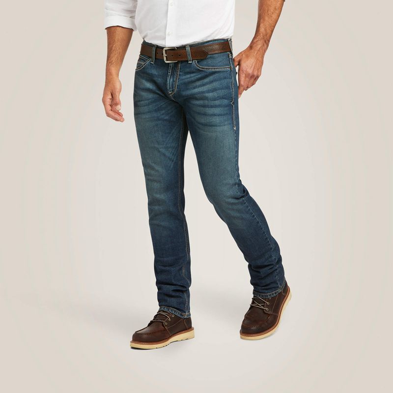 Ariat M8 Modern Tekstretch Sebastian Slim Leg Jean Grafton Homme | PXL-85259538