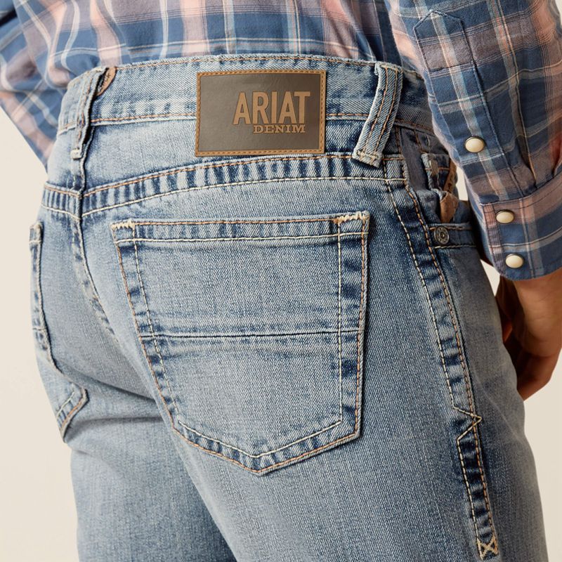 Ariat M8 Modern Stretch Grizzly Slim Jean Baltimore Homme | IJI-25665555