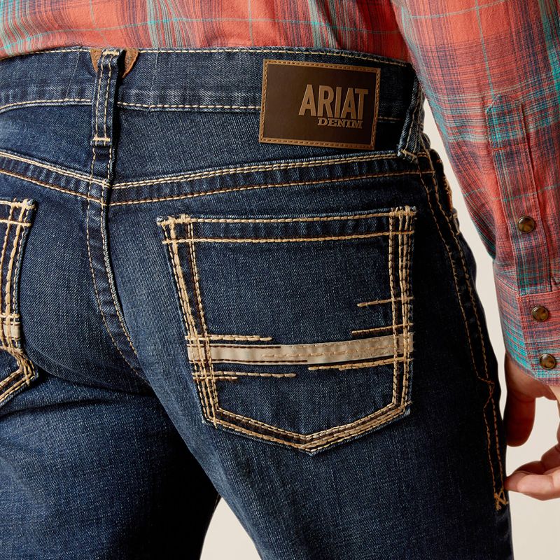 Ariat M8 Modern Ranger Straight Leg Jean Pinedale Homme | ZUQ-75372182